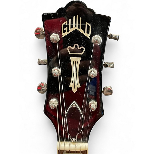 Used Guild Polara Black Solid Body Electric Guitar