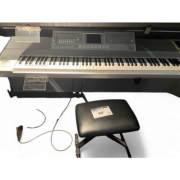 Used KORG M3 88 Key Keyboard Workstation