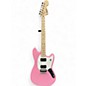 Used Squier Sonic Mustang HH Flash Pink Solid Body Electric Guitar thumbnail
