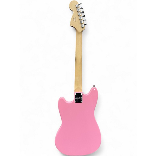 Used Squier Sonic Mustang HH Flash Pink Solid Body Electric Guitar