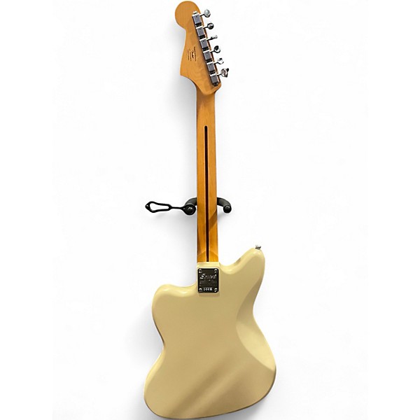 Used Squier 40th Anniversary Jazzmaster Vintage Edition Satin Desert Sand Solid Body Electric Guitar