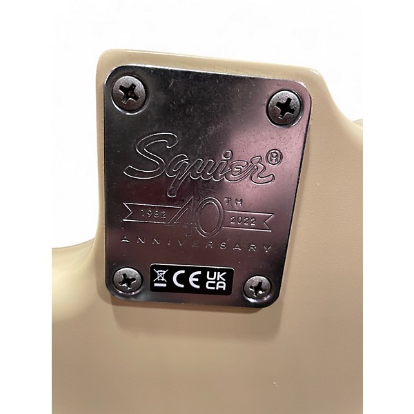 Used Squier 40th Anniversary Jazzmaster Vintage Edition Satin Desert Sand Solid Body Electric Guitar