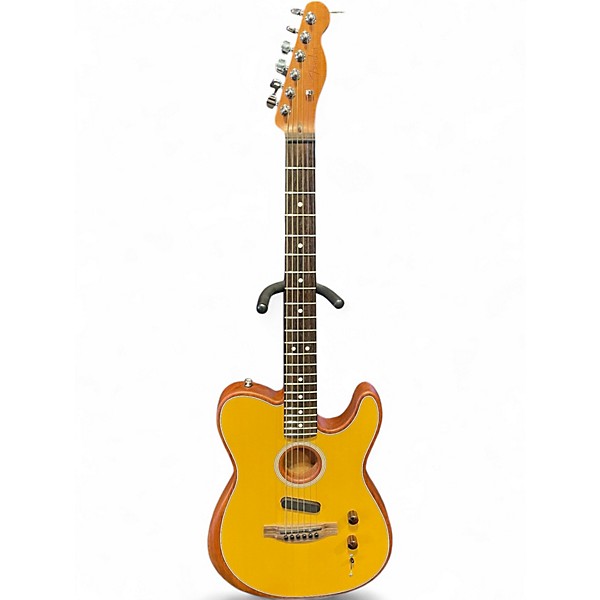 Used Fender Acoustasonic Player Telecaster AGED NATURAL Acoustic Electric Guitar