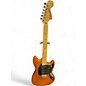 Used Fender Mustang Brown Solid Body Electric Guitar