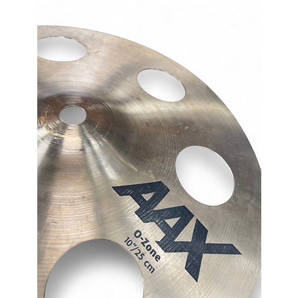 Used SABIAN 10in AAX O-ZONE Cymbal