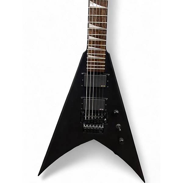 Used Jackson KVXT King V Black Solid Body Electric Guitar