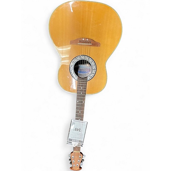 Used Celebrity By Ovation CC11 Natural Acoustic Guitar