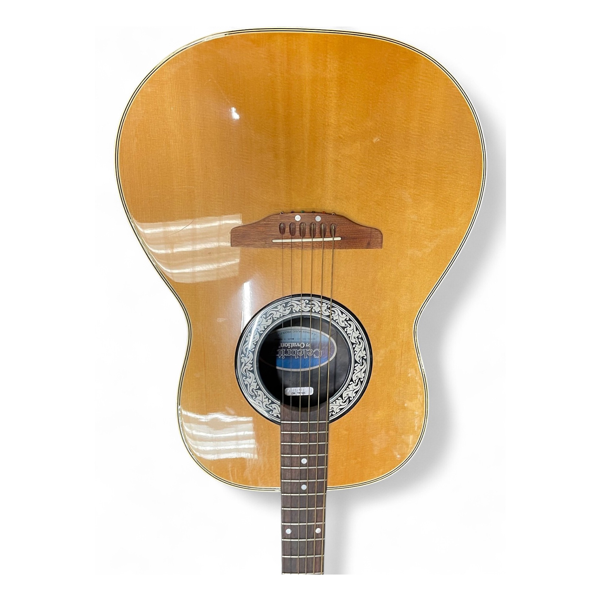 Used Celebrity By Ovation CC11 Natural Acoustic Guitar Natural