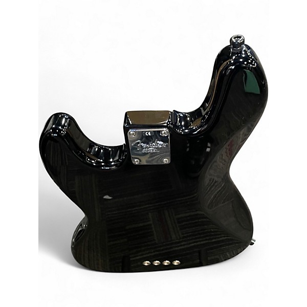 Used Fender American Standard Jazz Bass Black Electric Bass Guitar