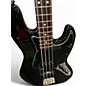 Used Fender American Standard Jazz Bass Black Electric Bass Guitar