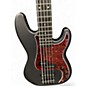 Used Harley Benton Deluxe Black Electric Bass Guitar