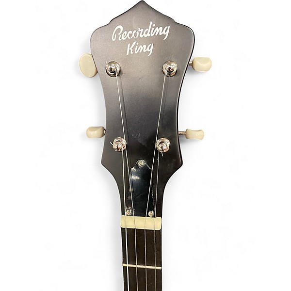 Used Recording King RKOH-06 Natural Banjo