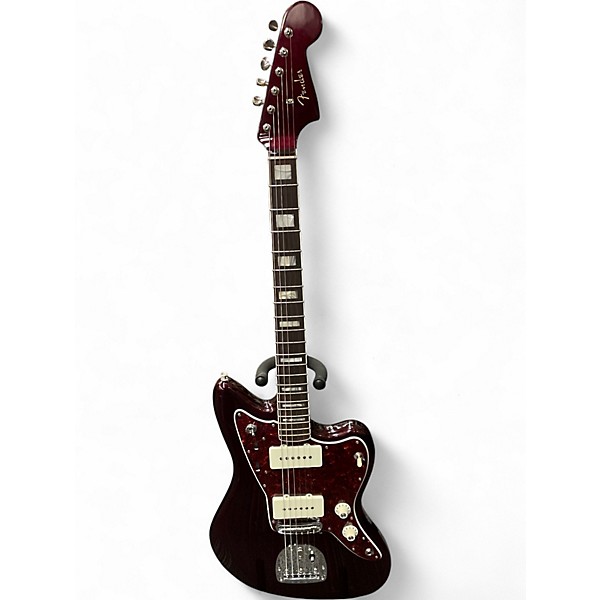 Used Fender Troy Van Leeuwen Jazzmaster Oxblood Solid Body Electric Guitar