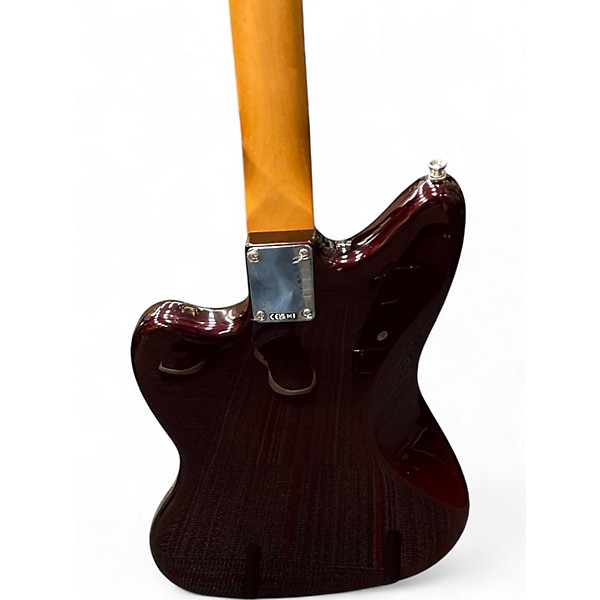 Used Fender Troy Van Leeuwen Jazzmaster Oxblood Solid Body Electric Guitar