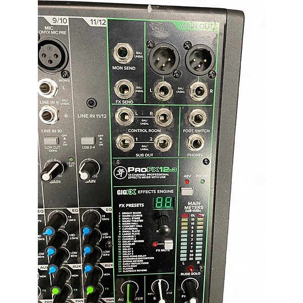 Used Mackie PROFX12V3 Unpowered Mixer