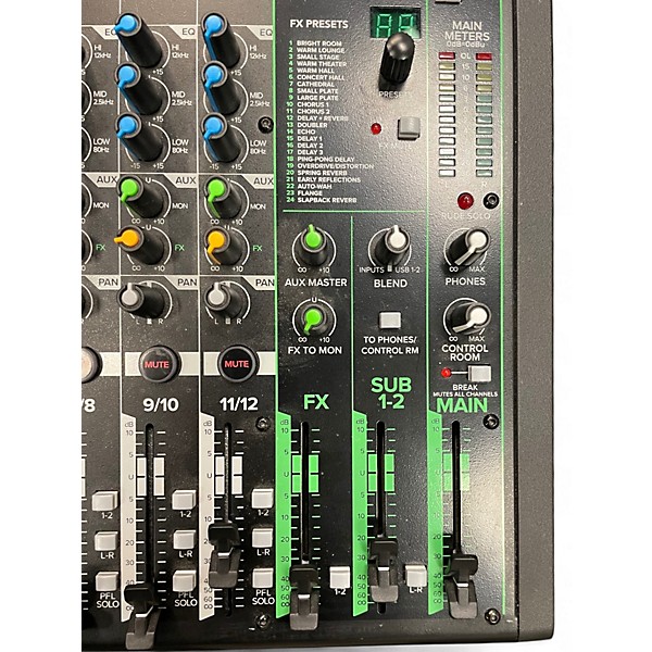 Used Mackie PROFX12V3 Unpowered Mixer