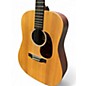 Used Martin DX2E Natural Acoustic Electric Guitar