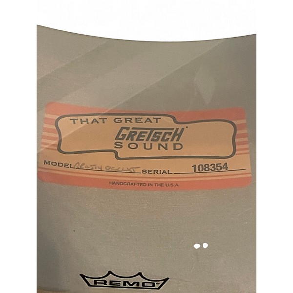 Used Gretsch Drums 14in Custom Ridgeland Natural Drum