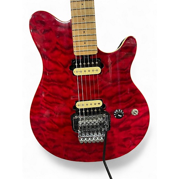 Used OLP MM1 FR Black Cherry Solid Body Electric Guitar