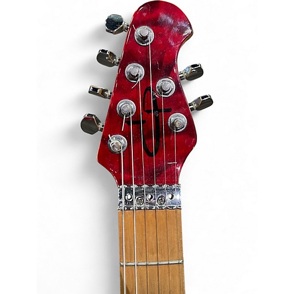 Used OLP MM1 FR Black Cherry Solid Body Electric Guitar