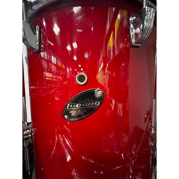 Used Ludwig 14in Rocker Elite Red Drum