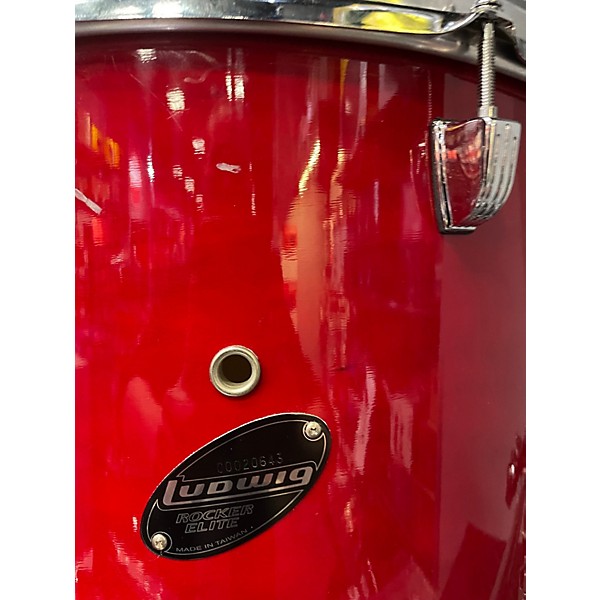 Used Ludwig 14in Rocker Elite Red Drum