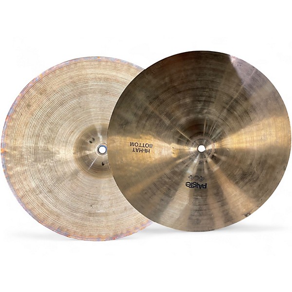 Used Paiste 14in 404 Hi Hat Cymbal