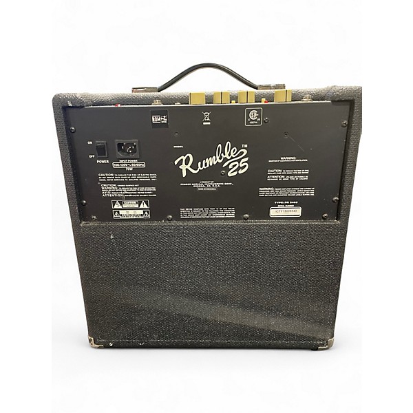 Used Fender Rumble 25 25W 1x8 Bass Combo Amp