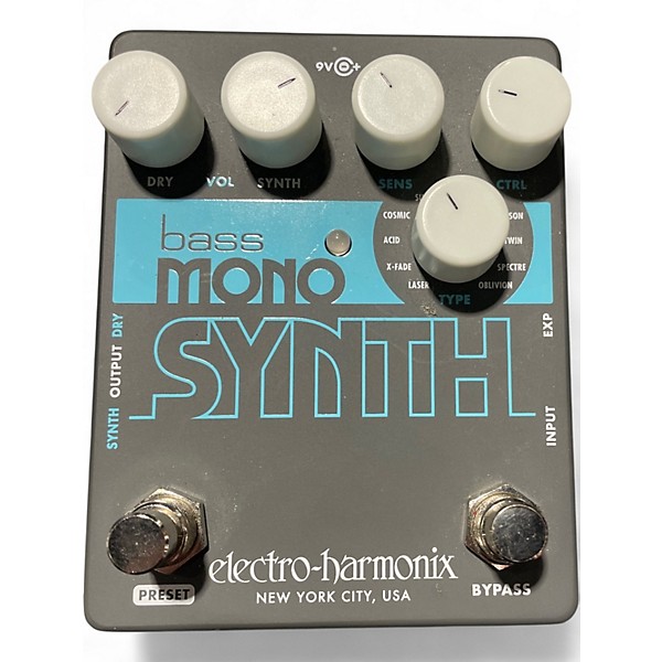 Used Electro-Harmonix Bass Mono Synth Bass Bass Effect Pedal