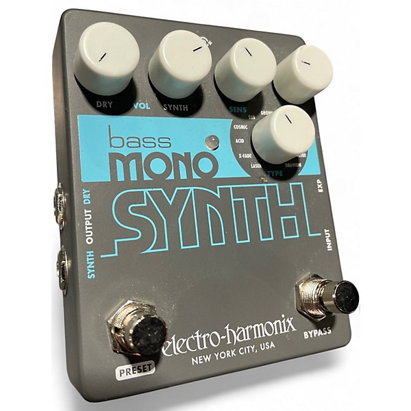 Used Electro-Harmonix Bass Mono Synth Bass Bass Effect Pedal