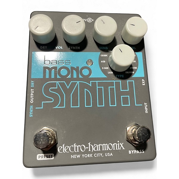 Used Electro-Harmonix Bass Mono Synth Bass Bass Effect Pedal
