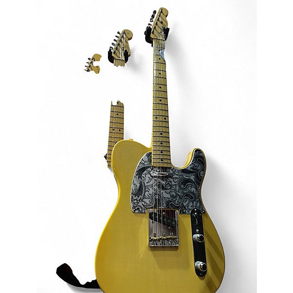 Used Fender American Vintage 1952 Telecaster Vintage Yellow Solid Body Electric Guitar