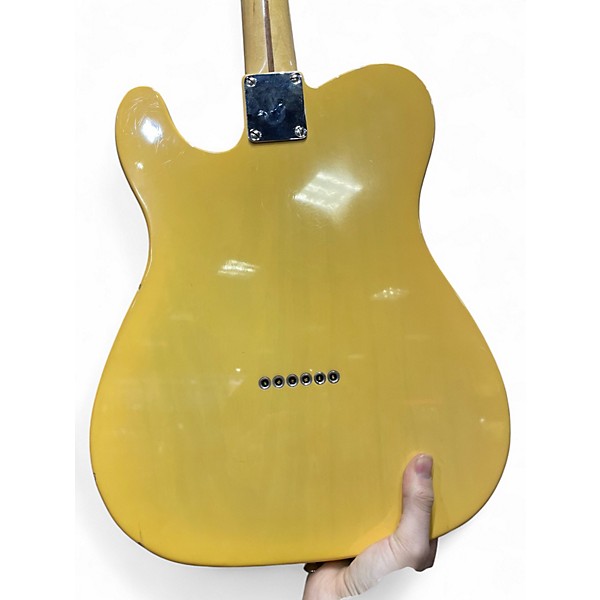 Used Fender American Vintage 1952 Telecaster Vintage Yellow Solid Body Electric Guitar
