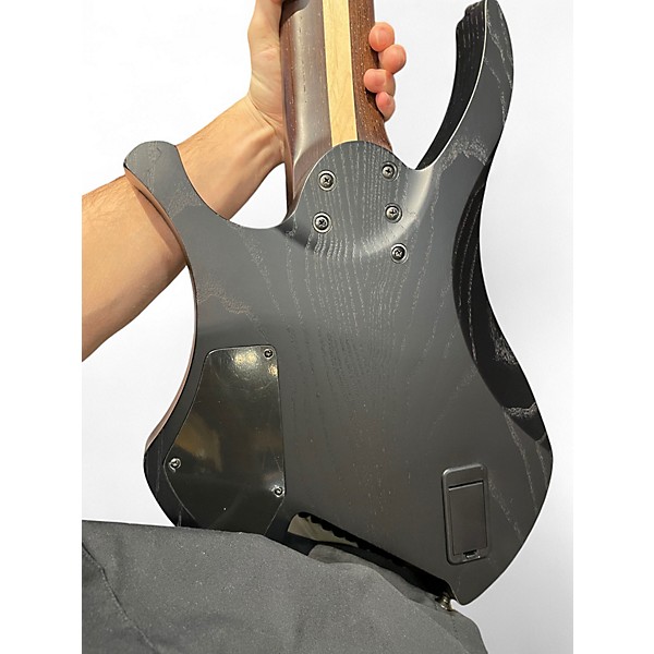 Used Agile Chiral Nirvana Black Onyx Electric Bass Guitar