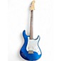 Used Yamaha Pacifica Blue Solid Body Electric Guitar thumbnail