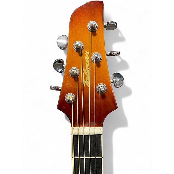 Used Ibanez TCY10E Talman Vintage Sunburst Acoustic Electric Guitar