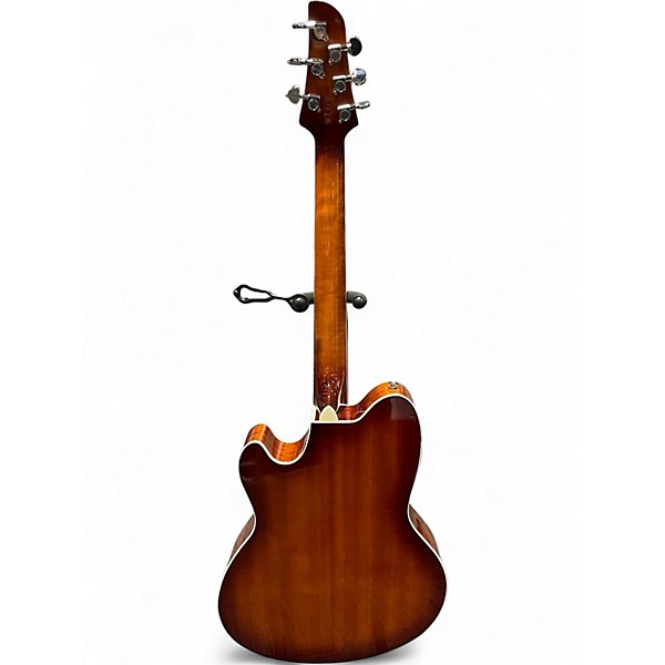 Used Ibanez TCY10E Talman Vintage Sunburst Acoustic Electric Guitar