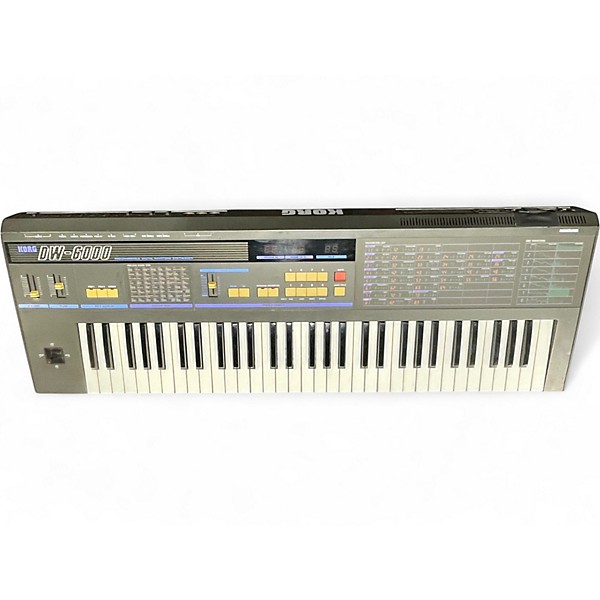 Used KORG DW-6000 Synthesizer