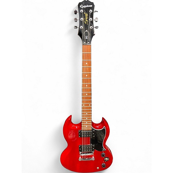 Used Epiphone SG Special Bolt On Cherry Solid Body Electric Guitar