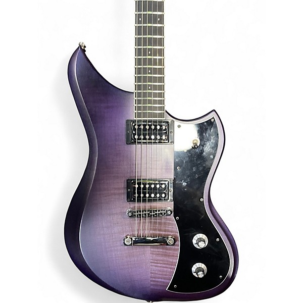 Used Dunable Guitars Yeti Custom Metallic Purple Solid Body Electric Guitar