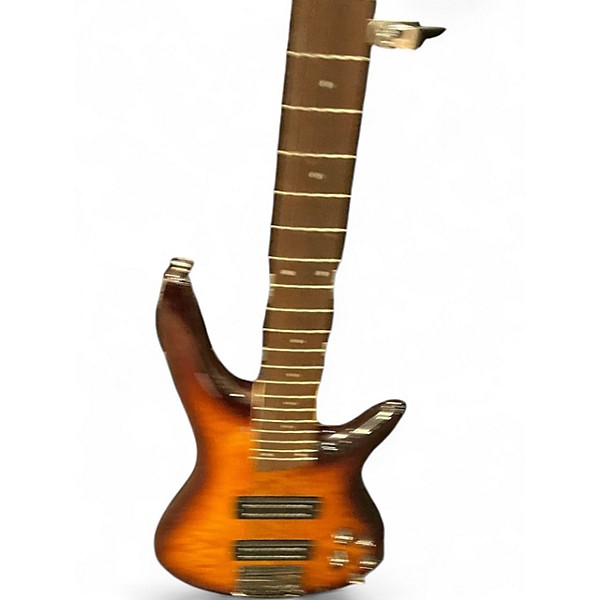 Used Ibanez SR405 5 String DRAGON EYE Electric Bass Guitar