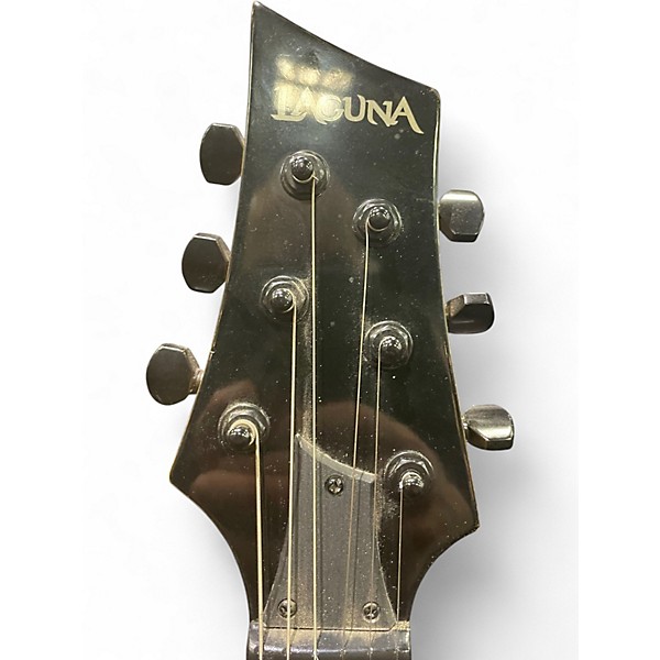 Used Laguna LE50 Short Scale Blue Electric Guitar