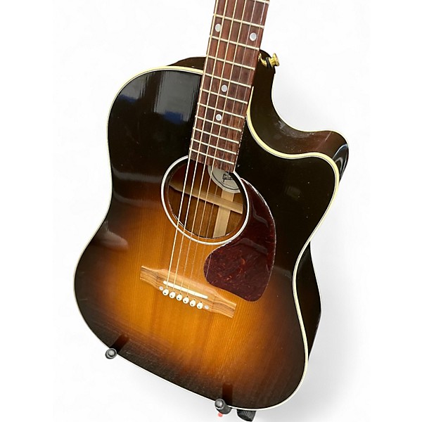 Used 2018 Gibson J45 Standard Tobacco Burst Acoustic Electric Guitar