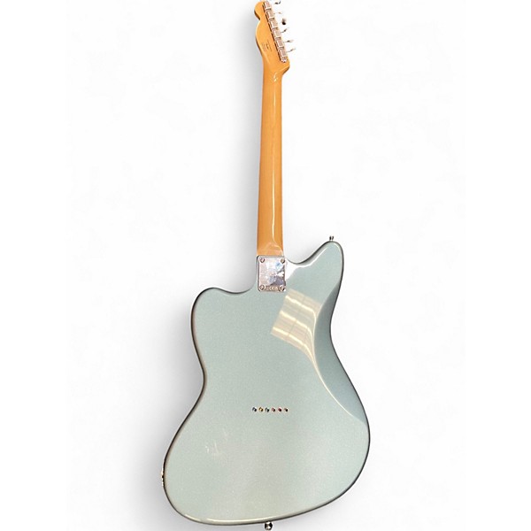 Used Squier Paranormal Offset Telecaster SJ Ice Blue Metallic Solid Body Electric Guitar