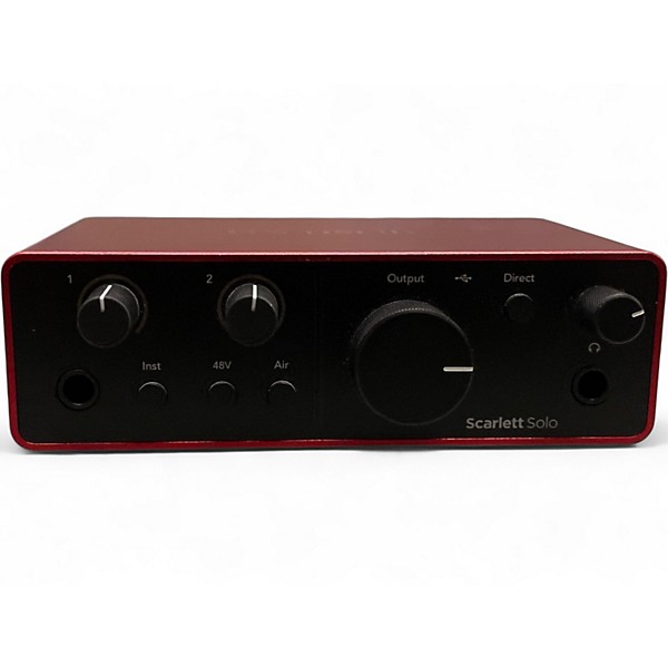 Used Focusrite Scarlett Solo Audio Interface