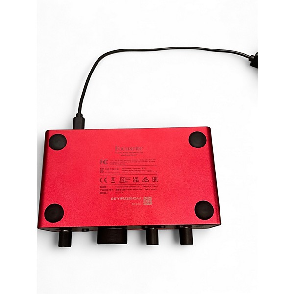 Used Focusrite Scarlett Solo Audio Interface