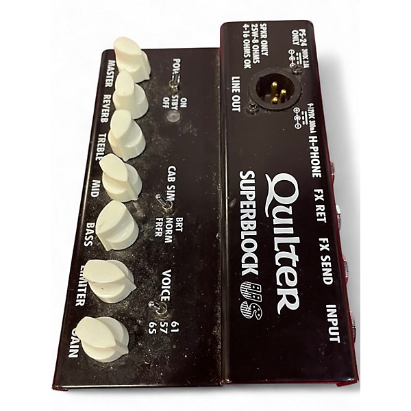 Used Quilter Labs superblock US Solid State Guitar Amp Head