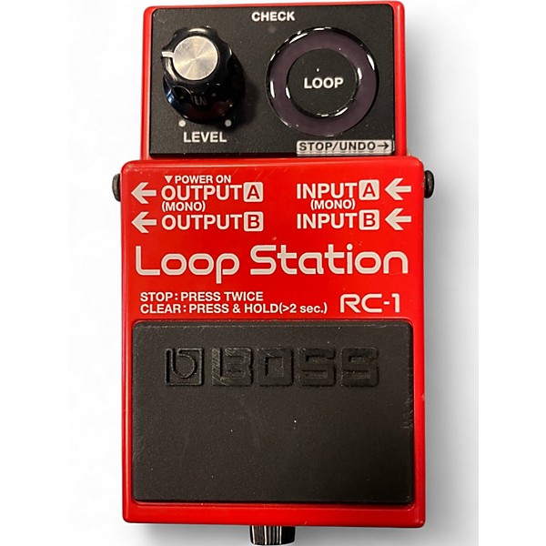 Used BOSS RC1 Loop Station Pedal