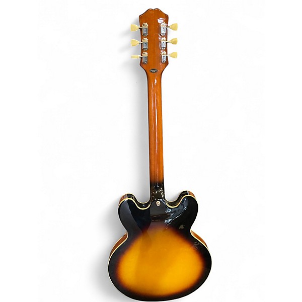 Used Epiphone ES335 Tobacco Burst Hollow Body Electric Guitar