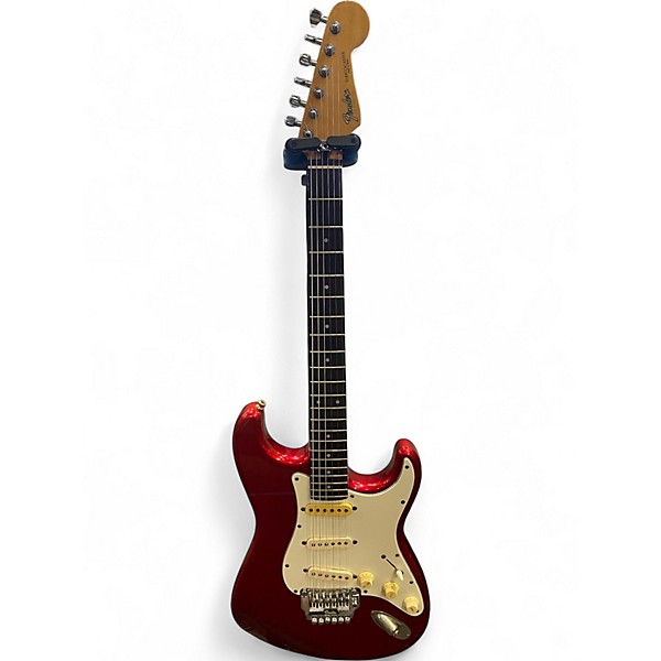 Used Fender CONTEMPORARY STRATOCASTER Candy Apple Red Solid Body Electric Guitar